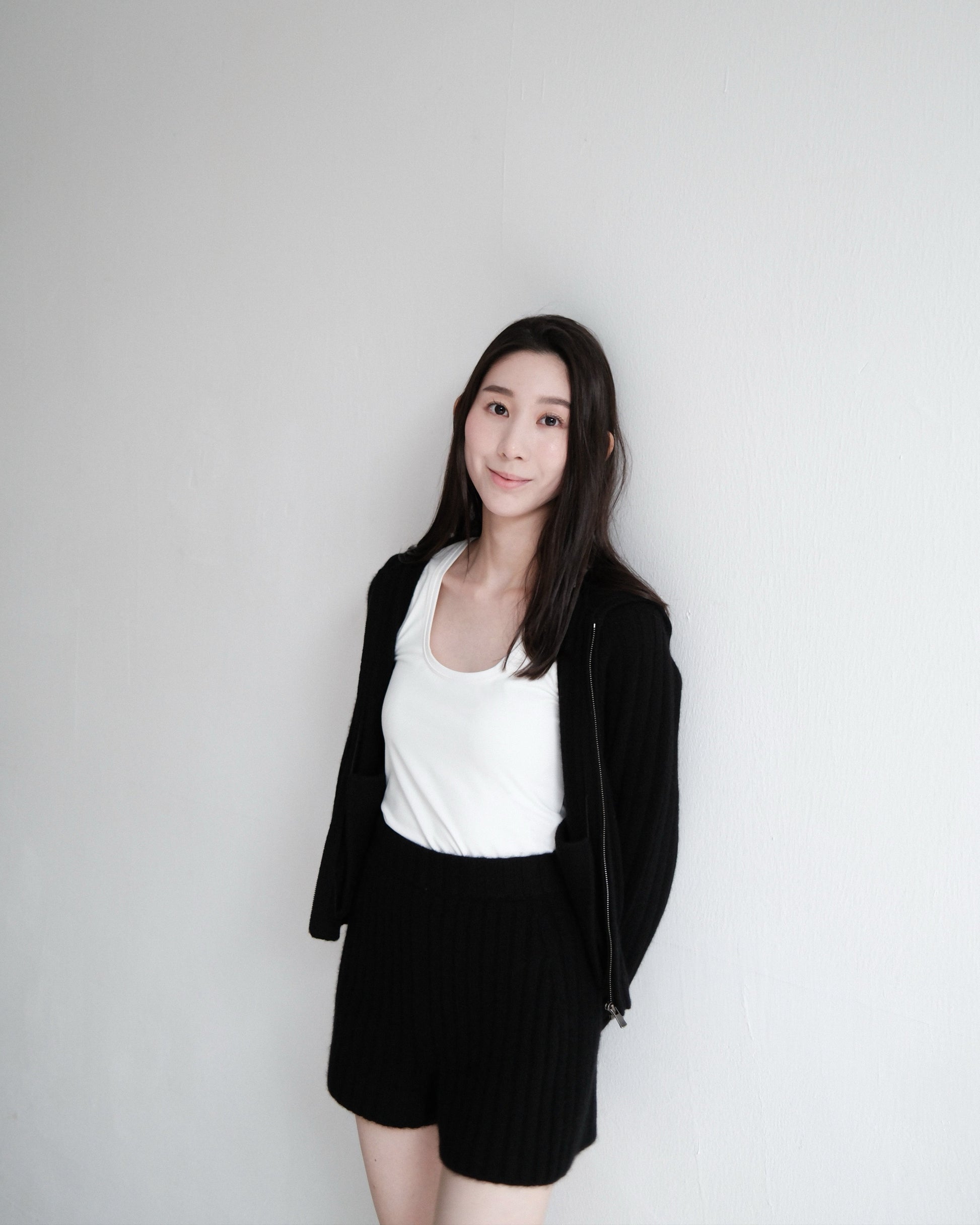 Cashmere Ribbed Set