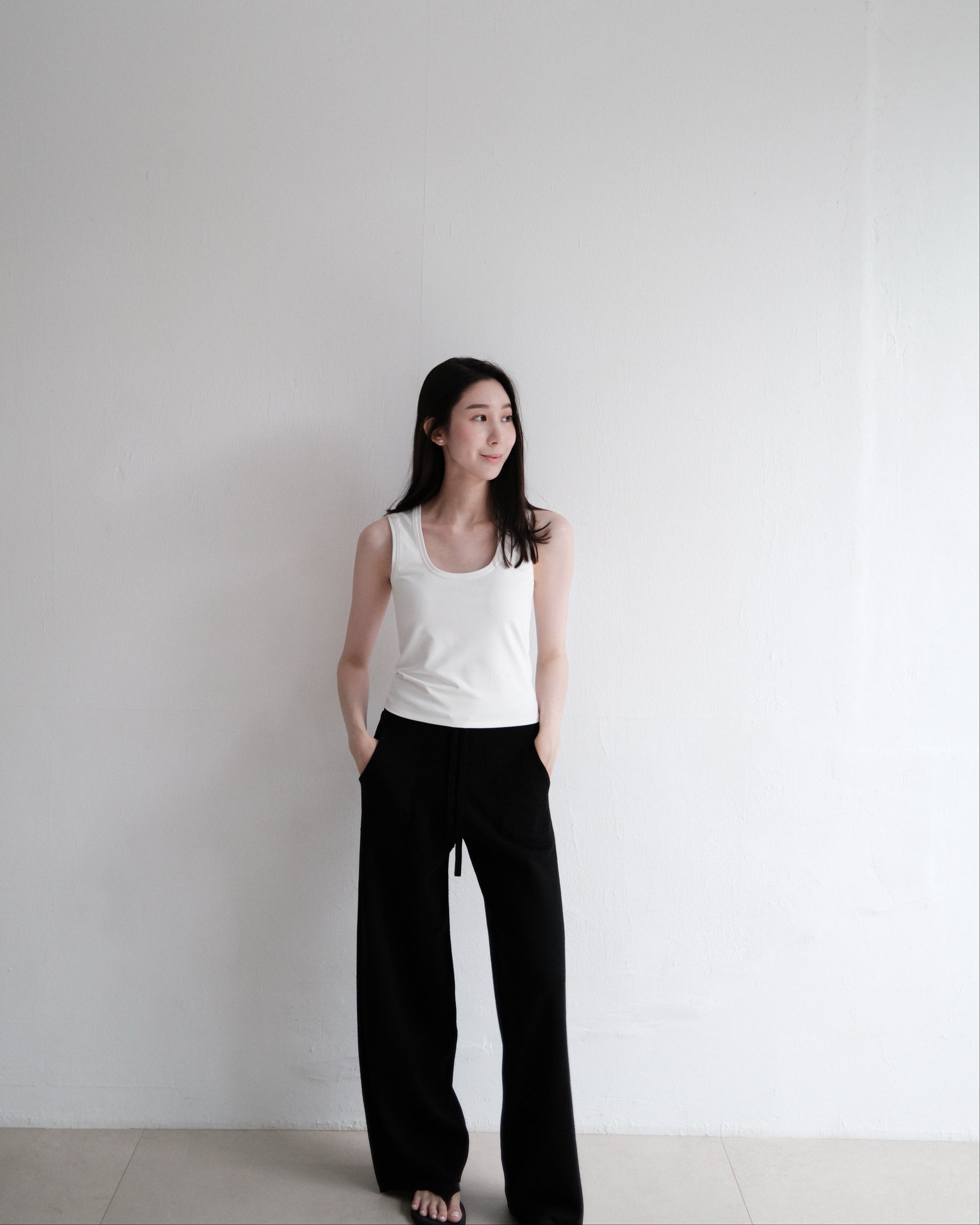 Wool Blend Trouser