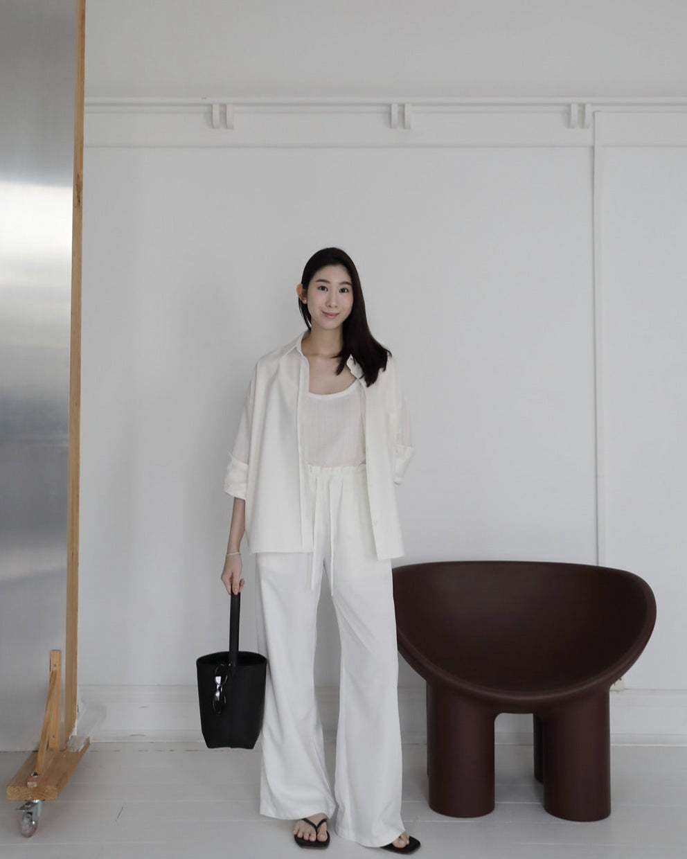 The Flore Oversized Oxford Shirt