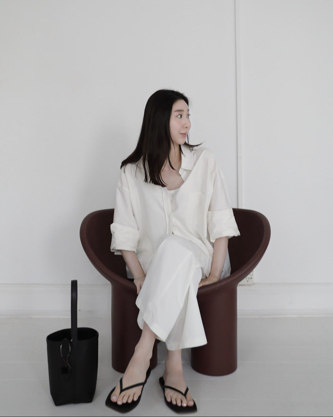 The Flore Oversized Oxford Shirt