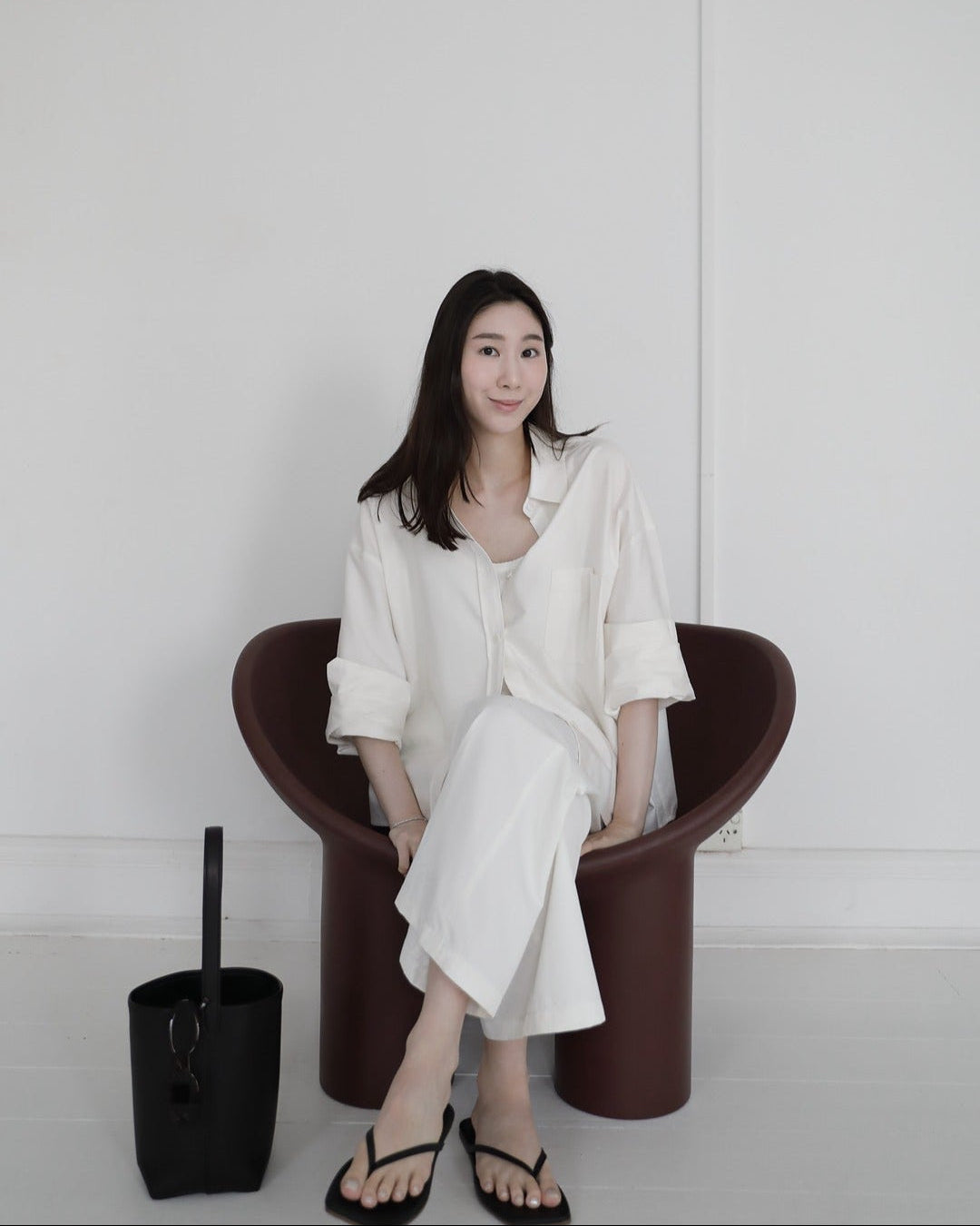 The Flore Oversized Oxford Shirt