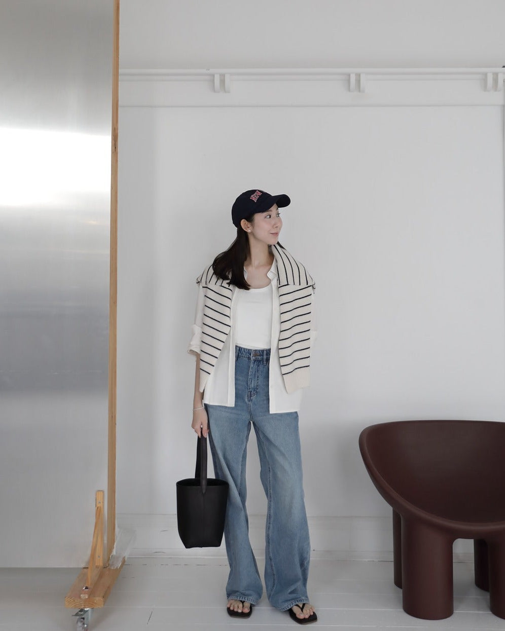 The Poppy Striped Cashmere Sweater