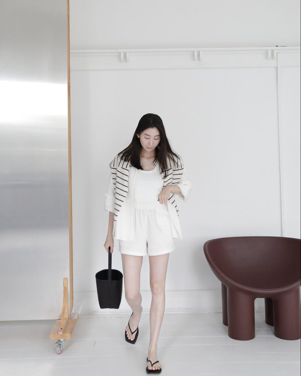 The Poppy Striped Cashmere Sweater