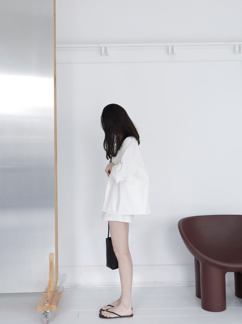 The Flore Oversized Oxford Shirt