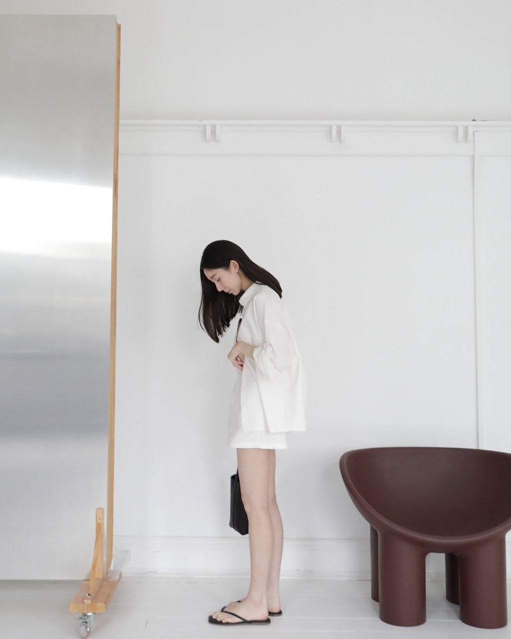 The Flore Oversized Oxford Shirt