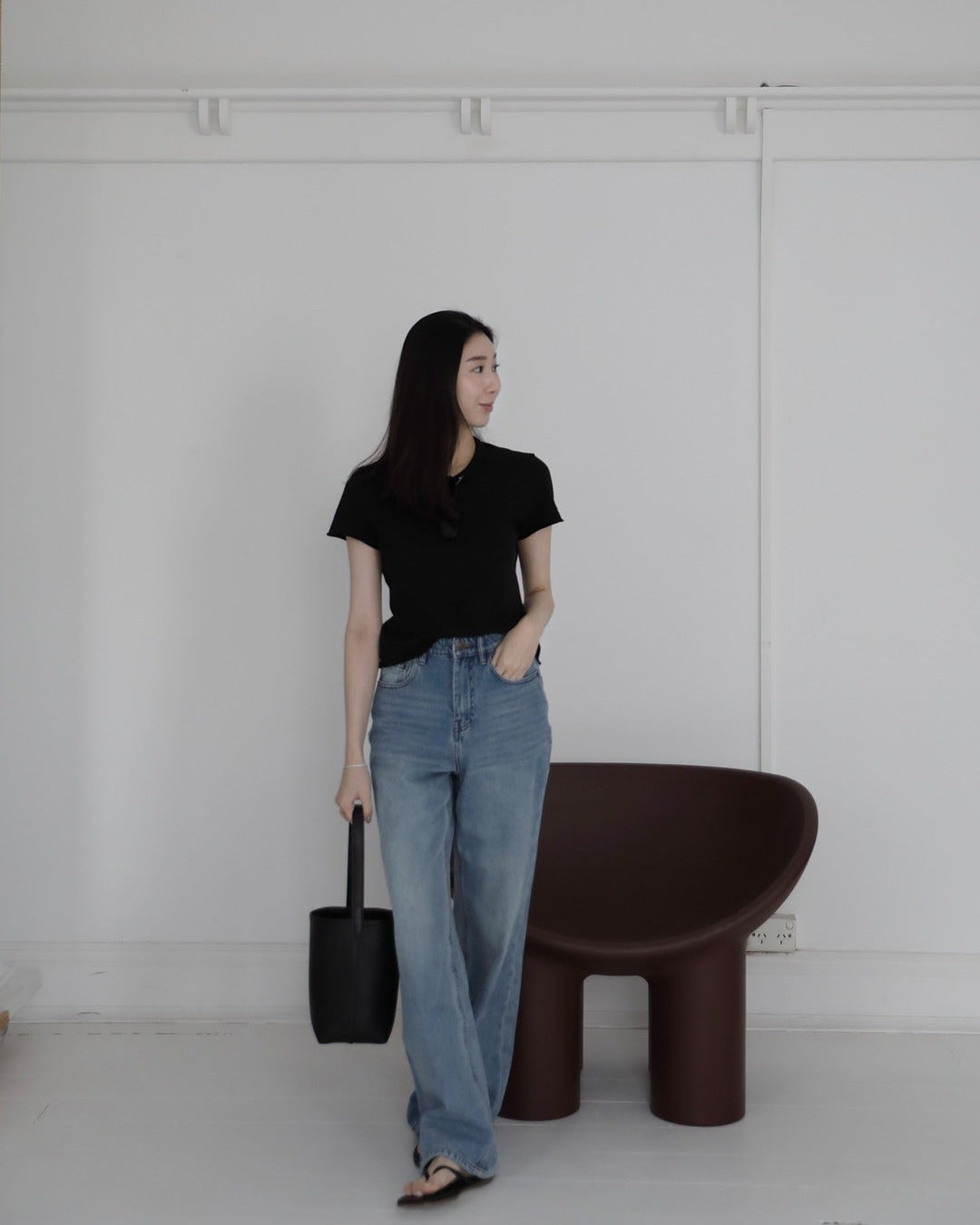 The Lune Shrunken Tee