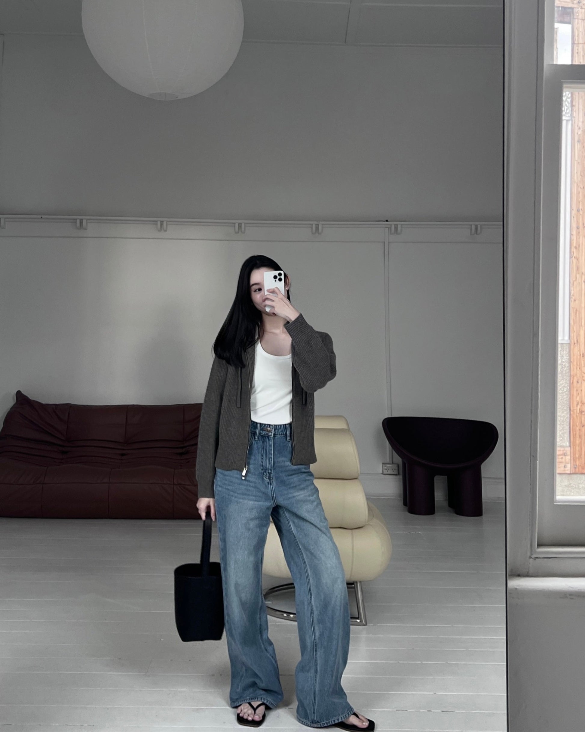 The Milo Ribbed Cashmere Jacket