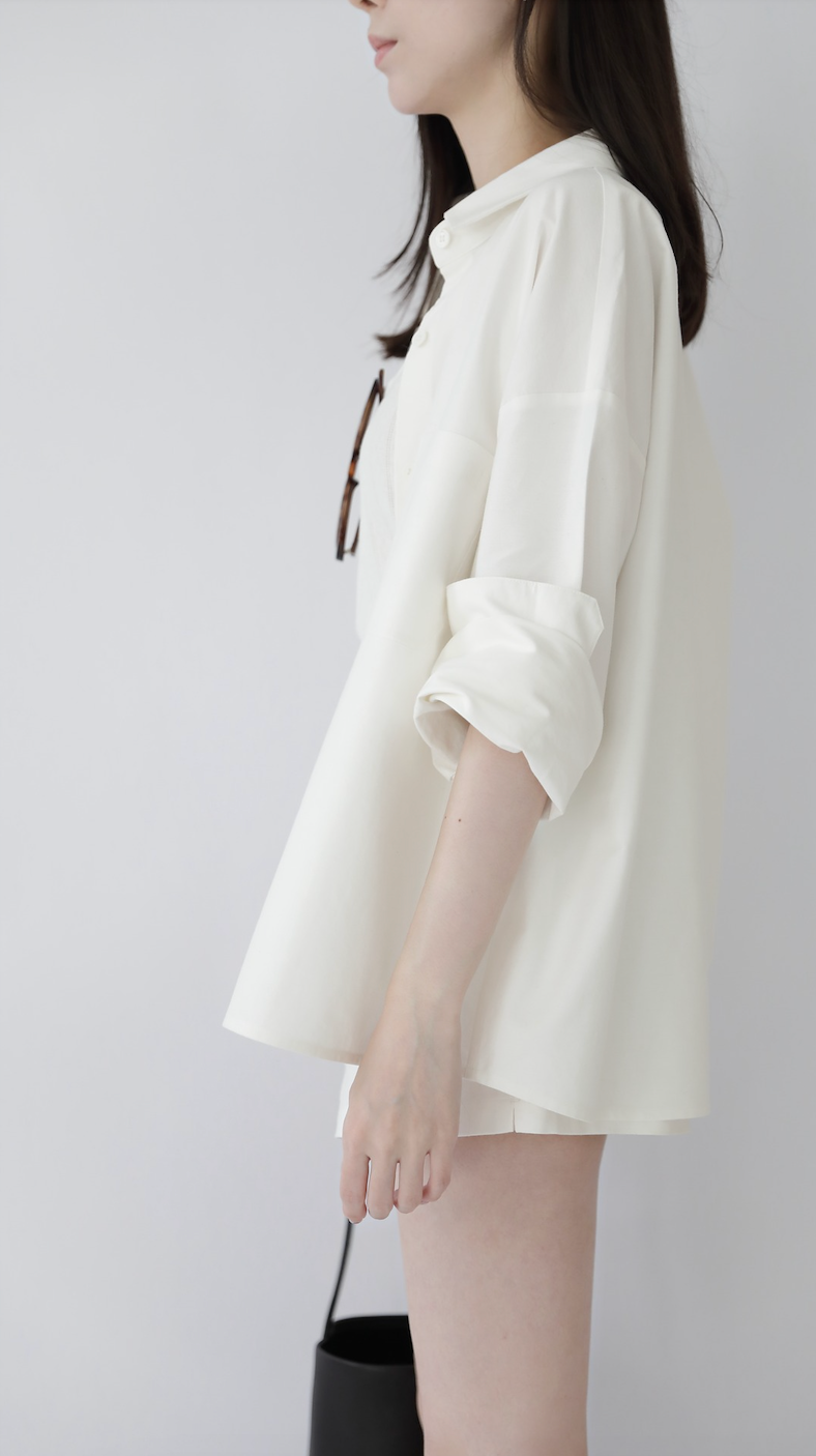 The Flore Oversized Oxford Shirt