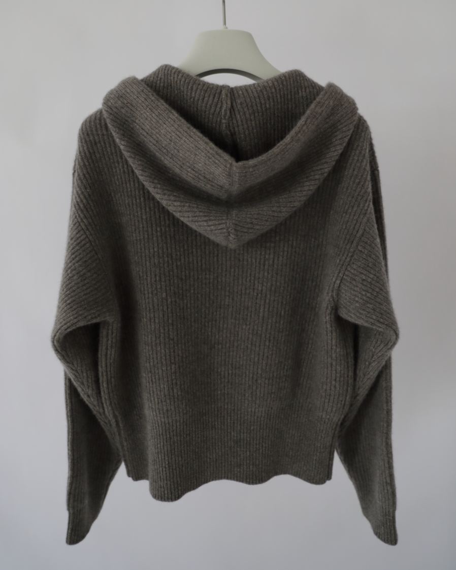 The Milo Ribbed Cashmere Jacket