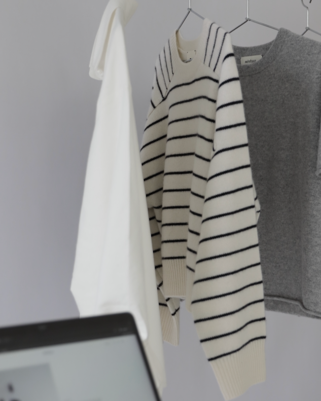 The Poppy Striped Cashmere Sweater