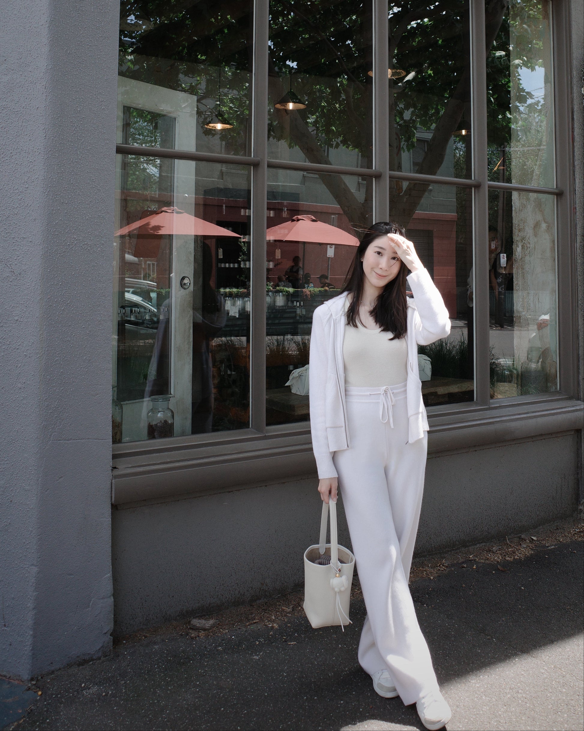 The Leila Cashmere Relaxed-Fit Zip Jacket