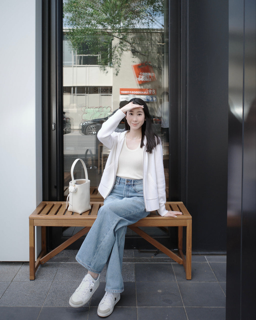 The Leila Cashmere Relaxed-Fit Zip Jacket