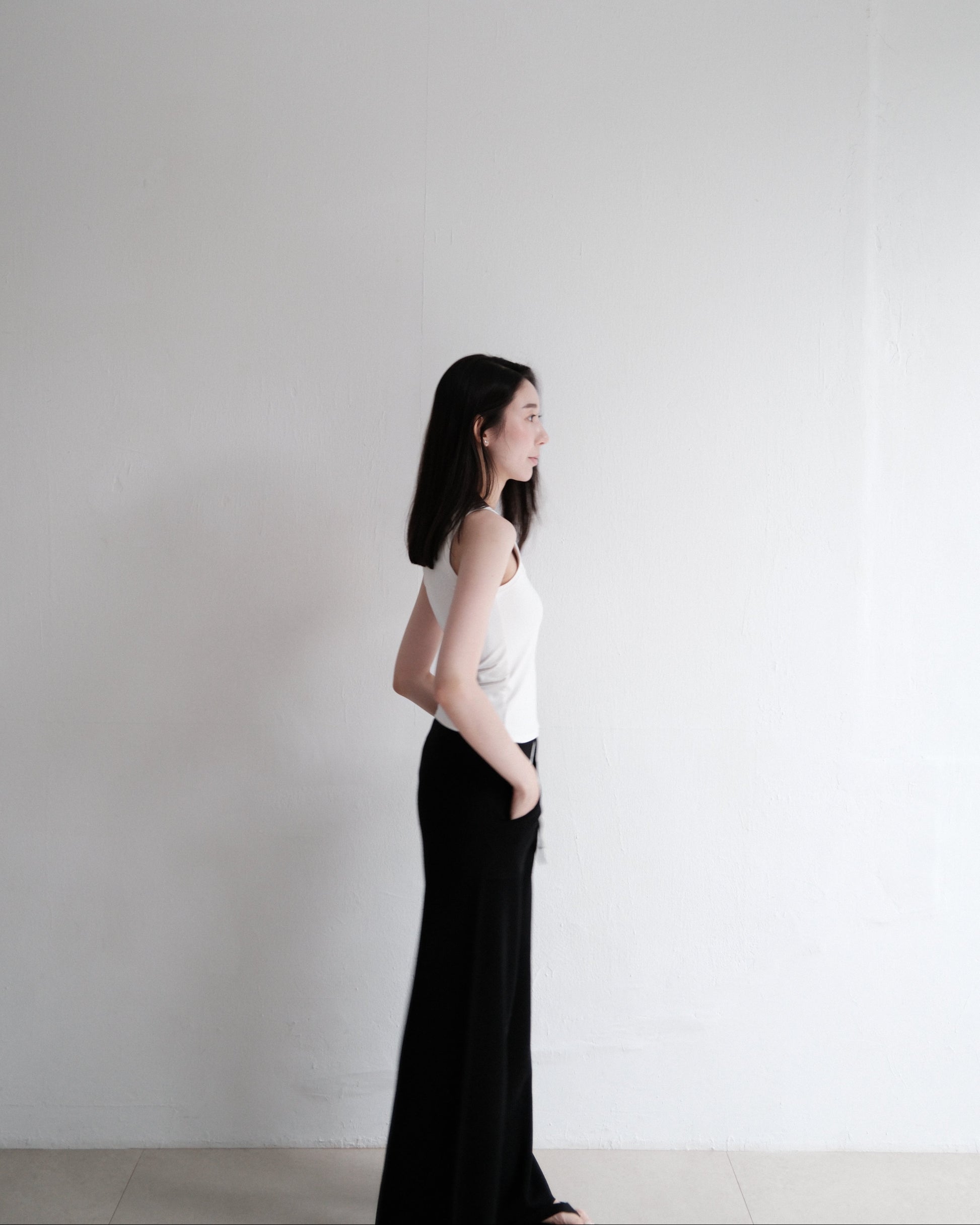 Wool Blend Trouser