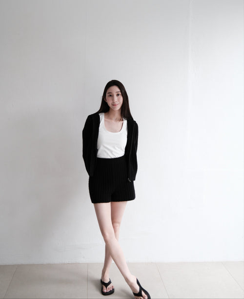 Cashmere Ribbed Set