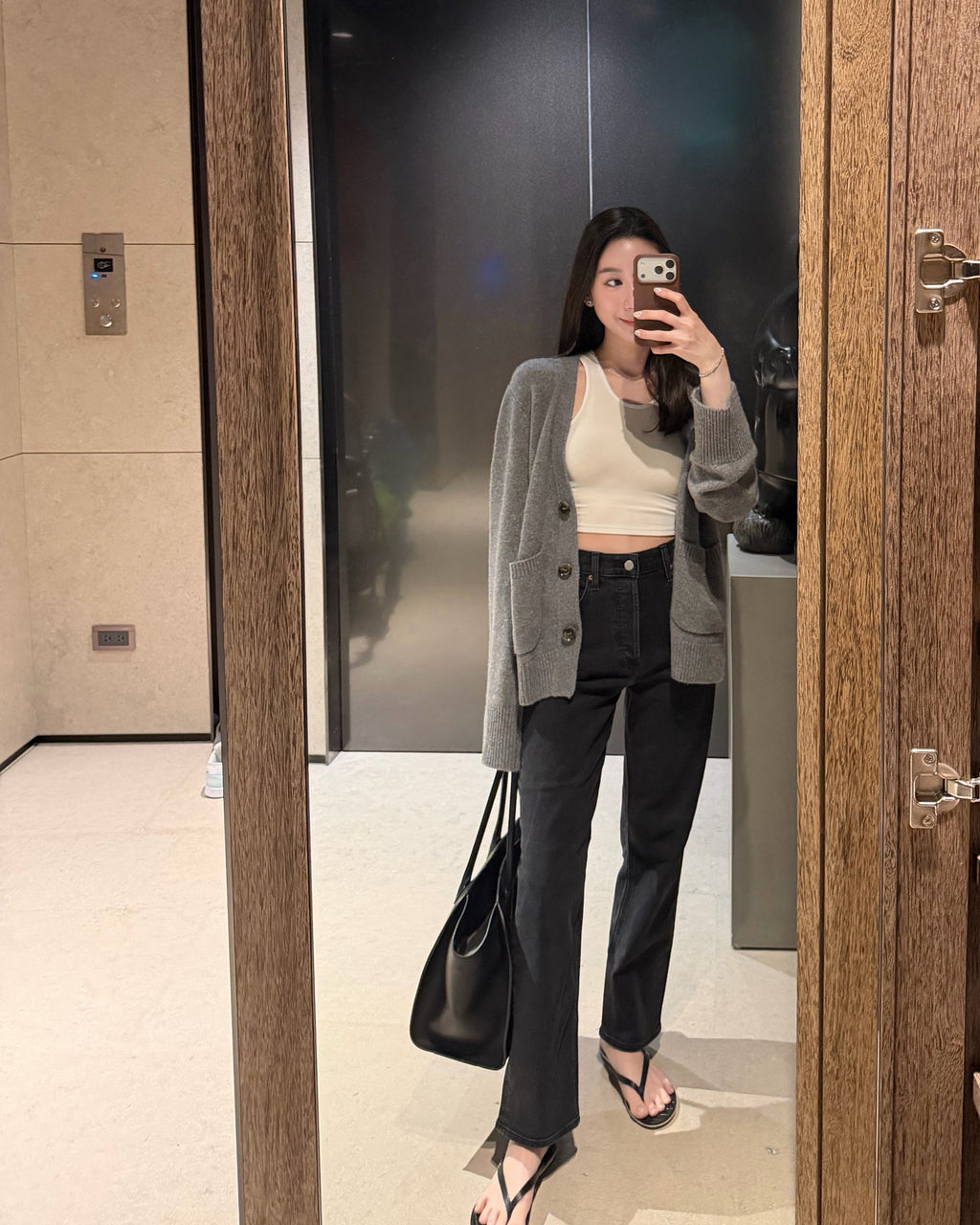 Classic Cashmere Button Cardigan