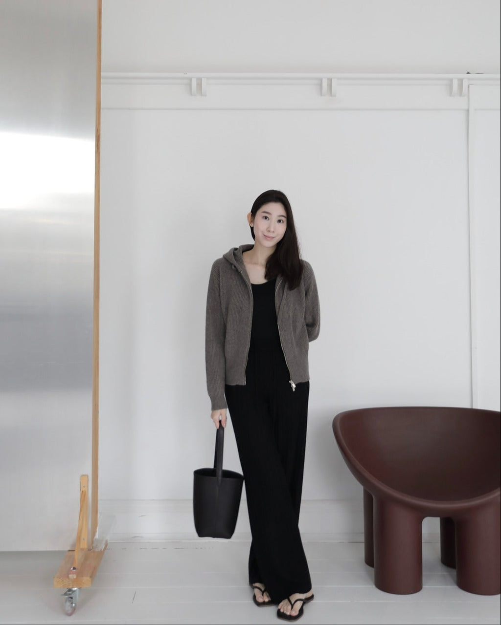 The Milo Ribbed Cashmere Jacket