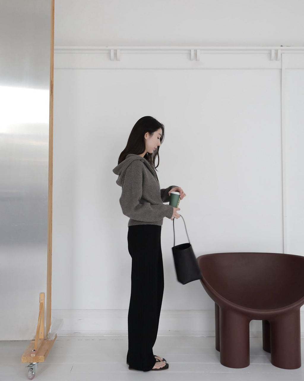 The Milo Ribbed Cashmere Jacket