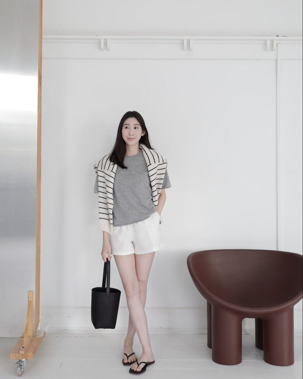 The Poppy Striped Cashmere Sweater