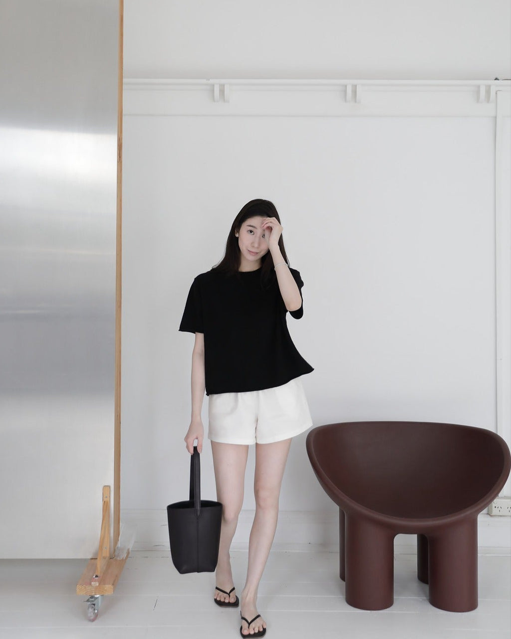 The Flore Oxford Shorts