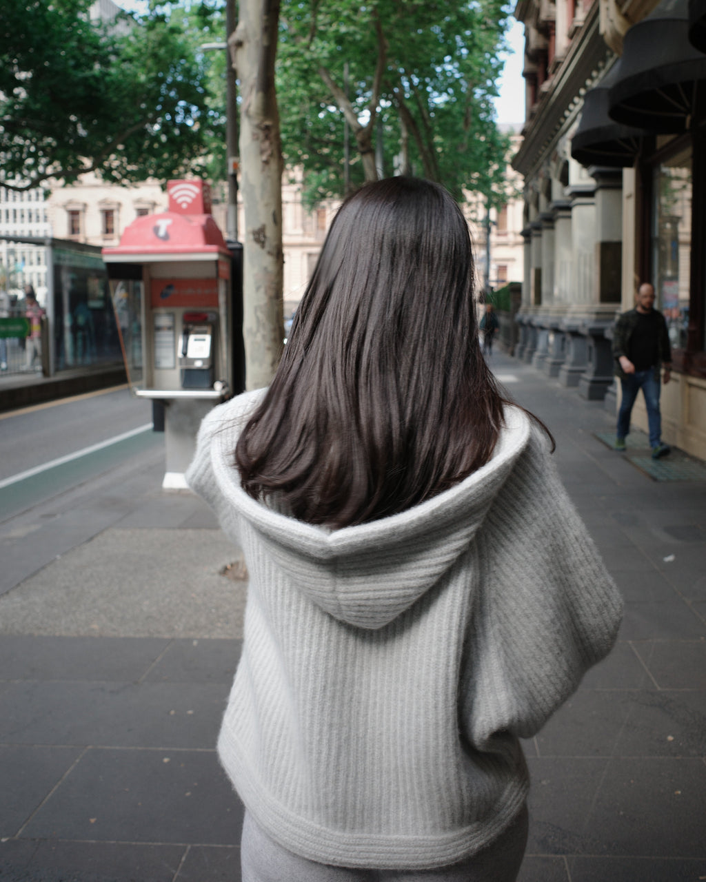 The Jane Chunky Cashmere Button Jacket