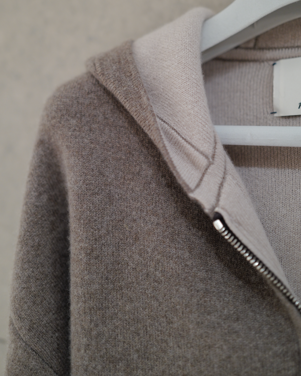Two-Tone Double Cashmere Jacket