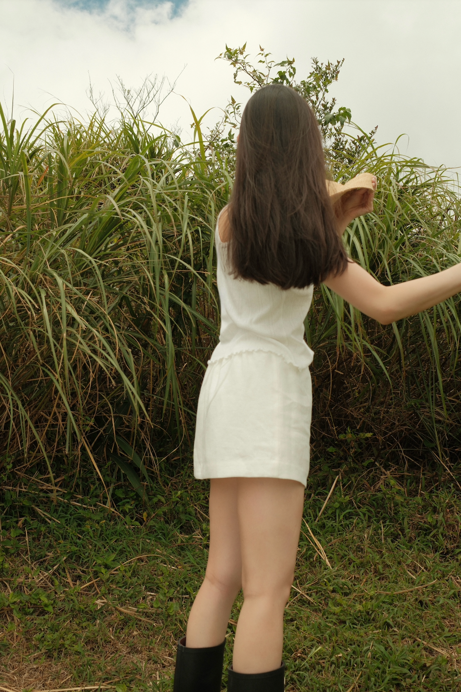 The Elian Linen Skort
