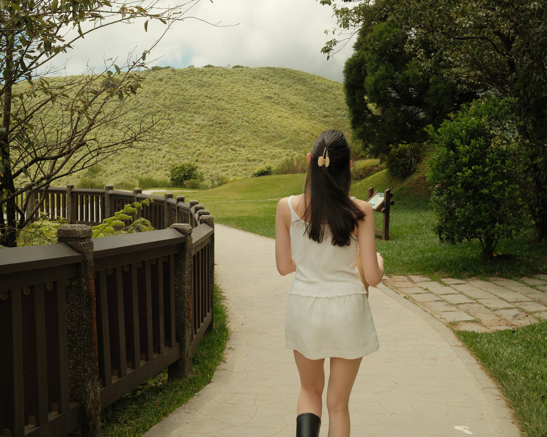 The Elian Linen Skort