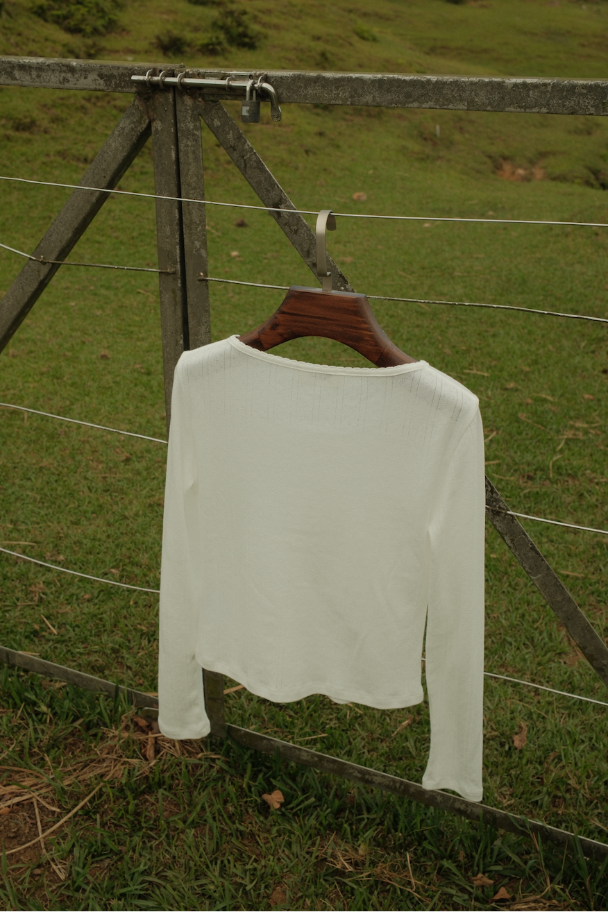 The Cecily Pointelle Cardigan