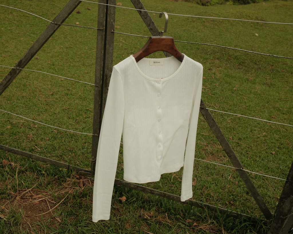 The Cecily Pointelle Cardigan