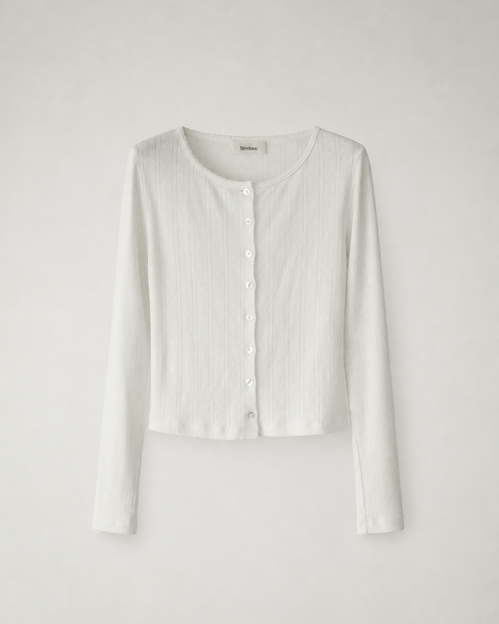 The Cecily Pointelle Cardigan