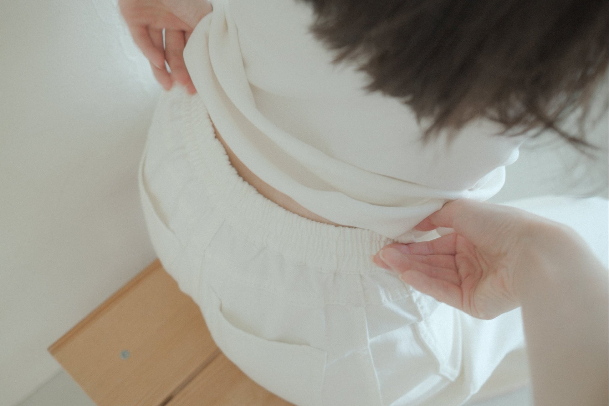 The Skye White Wide-Leg Denim