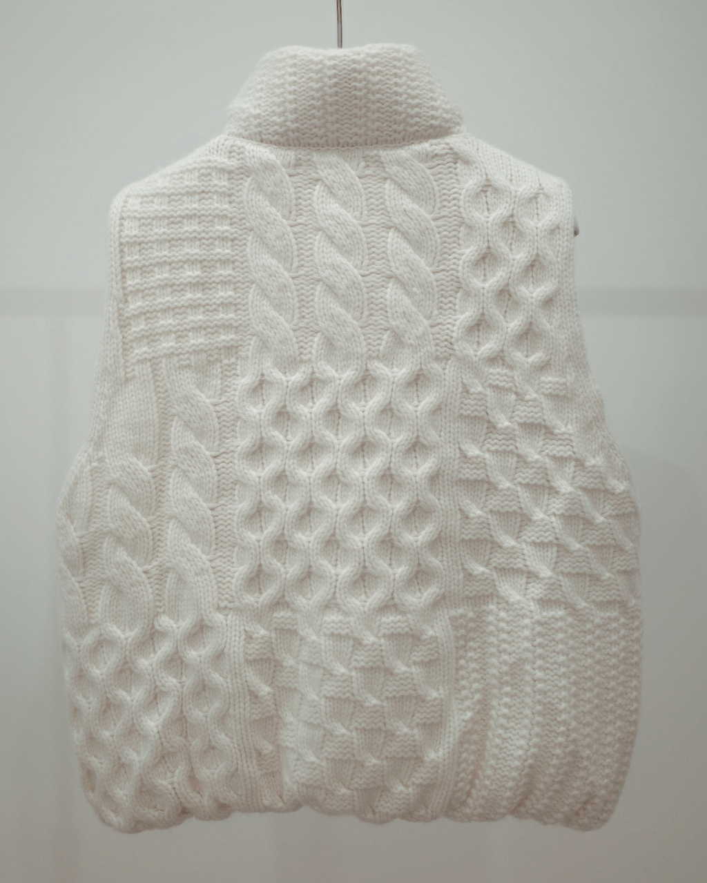 The Cable-Knit Cashmere Gilet