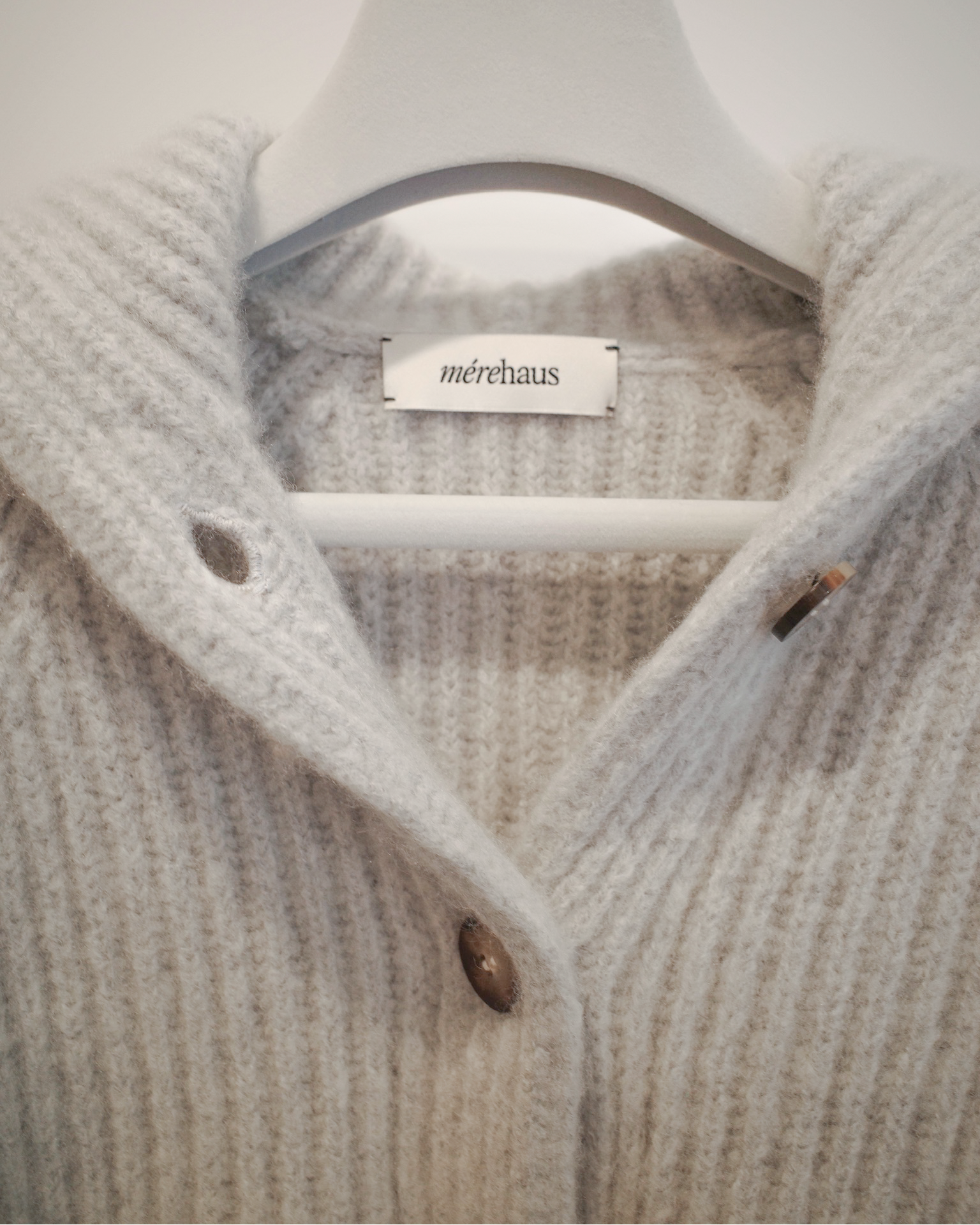 The Jane Chunky Cashmere Button Jacket