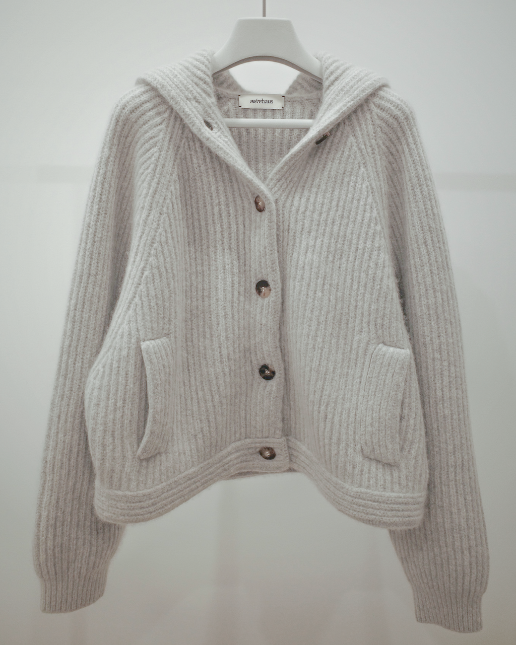The Jane Chunky Cashmere Button Jacket