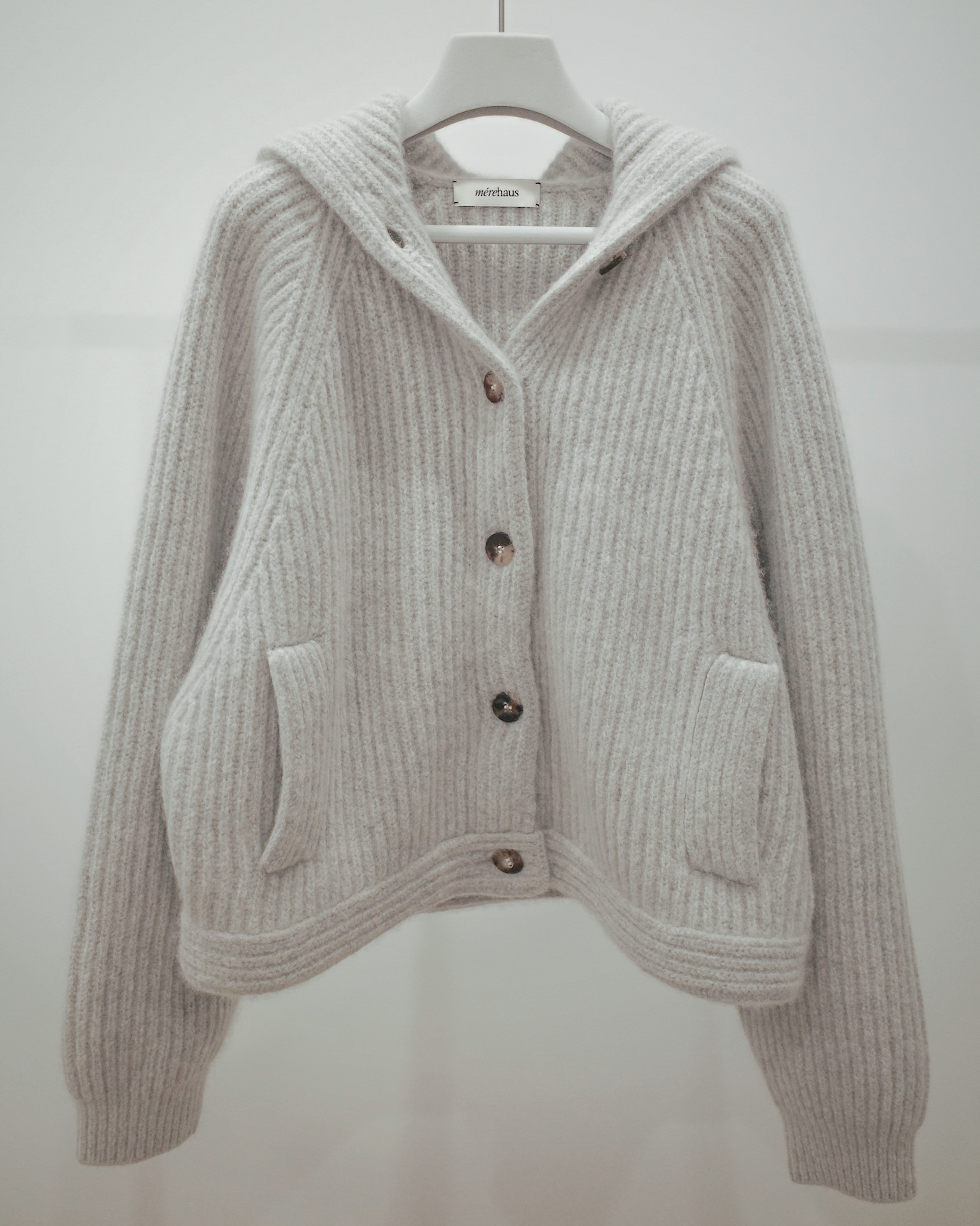 The Jane Chunky Cashmere Button Jacket