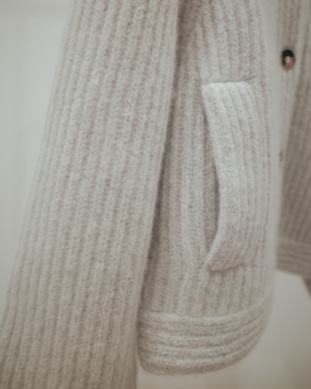 The Jane Chunky Cashmere Button Jacket