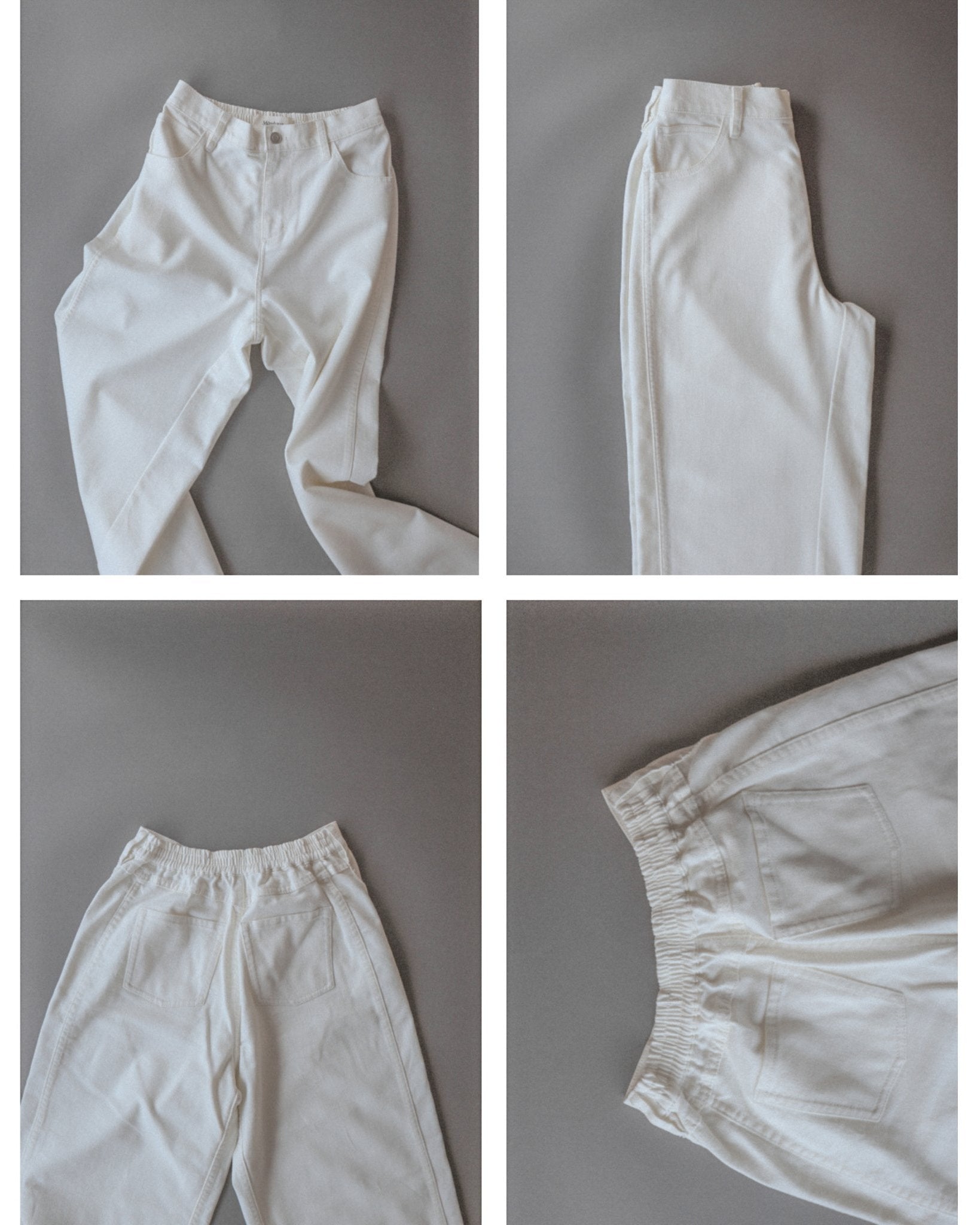 The Skye White Wide-Leg Denim